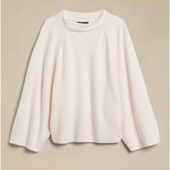 NWT BANANA REPUBLIC CALVINA CASHMERE TOP - Picture 9 of 9